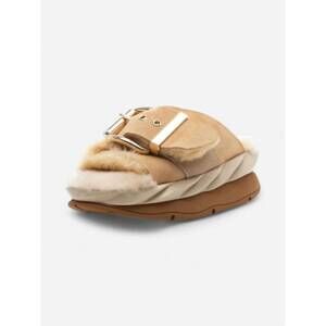 NEW 4CCCCEES women's mellow laze slipper in sand
